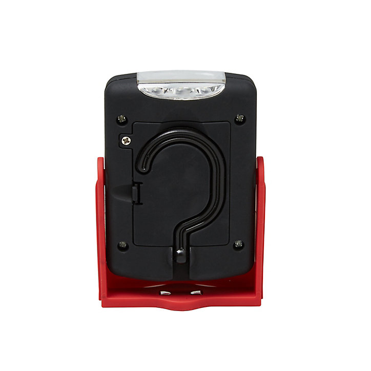 Lampe torche LED 2 fonctions Diall 220 lumens rouge