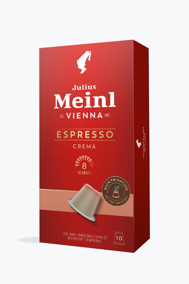 Julius Meinl Inspresso Espresso Crema 10 Kapseln Nespresso® kompatibel