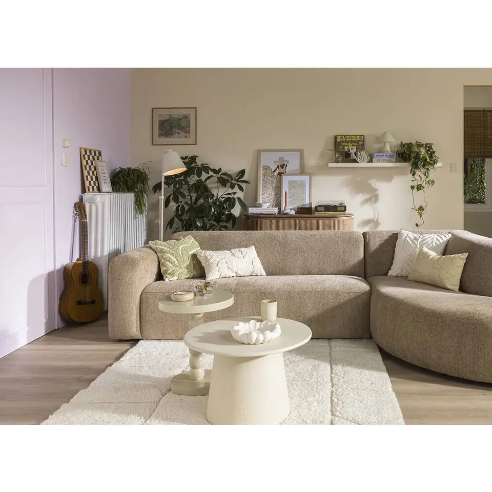 Hoekbank Astoria rechts - Venro - beige