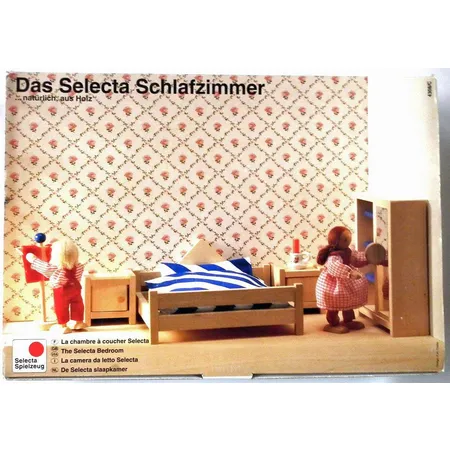 Selecta Schlafzimmer für Puppenhaus
