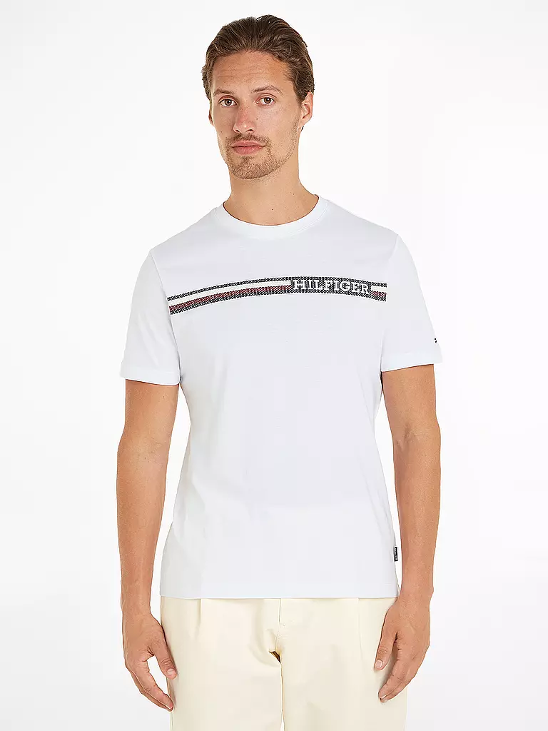 TOMMY HILFIGER T-Shirt weiss