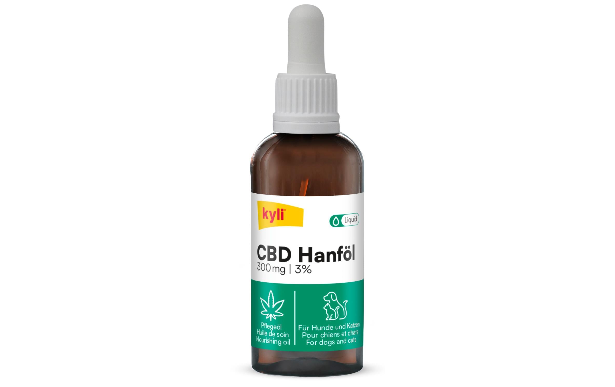CBD Pflege-Öl 10 ml, 300 mgPflegeöl für Haut, Fell und Pfoten