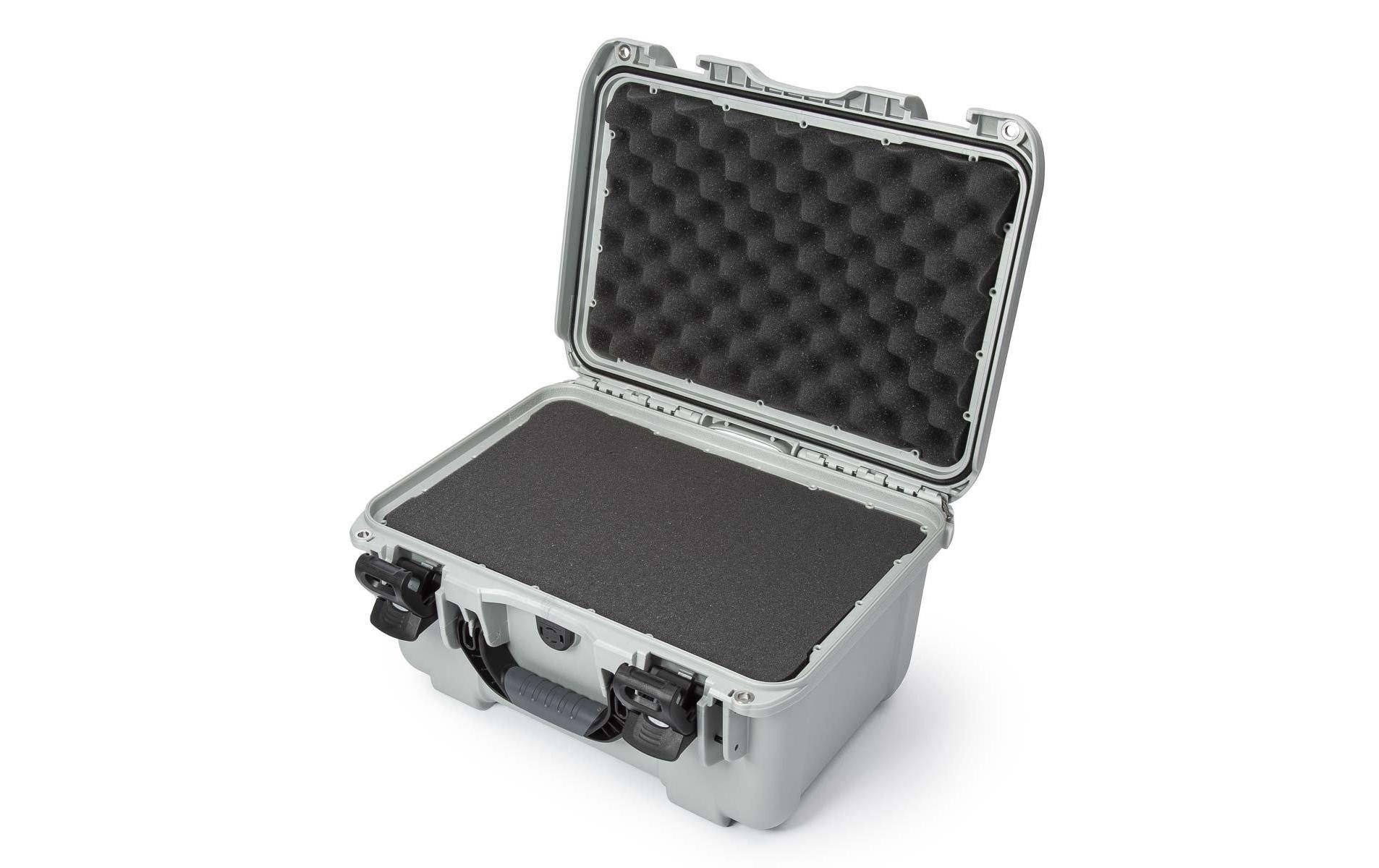 Kunststoffkoffer 918 - mit Schaum Silber<br>Leichter, wasserdichter und robuster Hartschalenkoffer