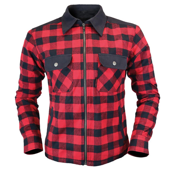 Harisson - Surchemise femme Ranger Lady Fit Noir / Rouge