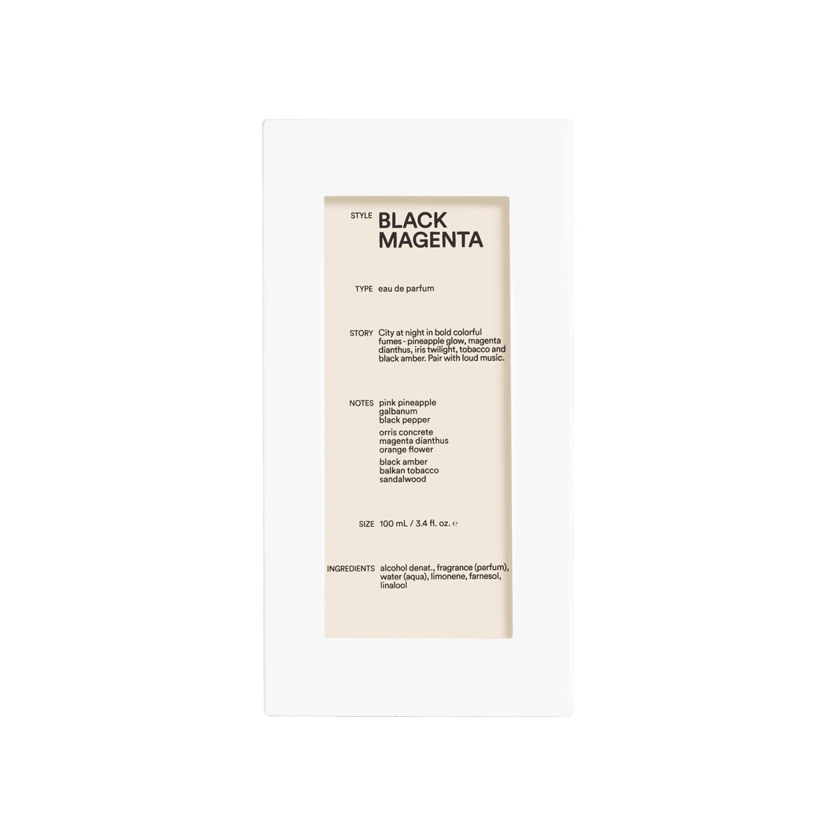 Black Magenta Eau de Parfum 100ml