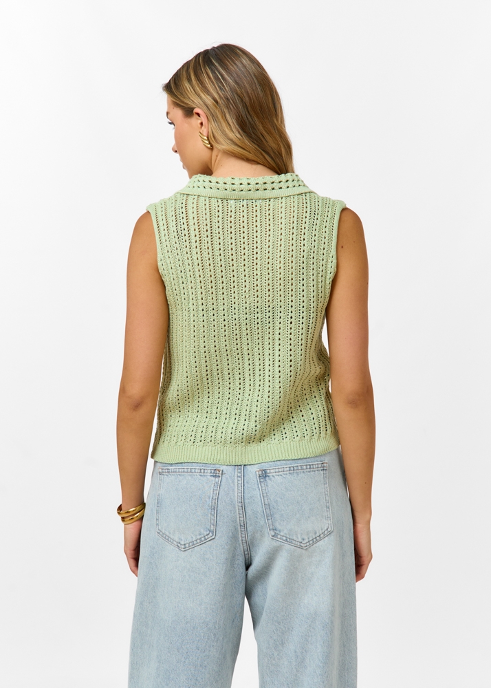 Sietske top salie groen