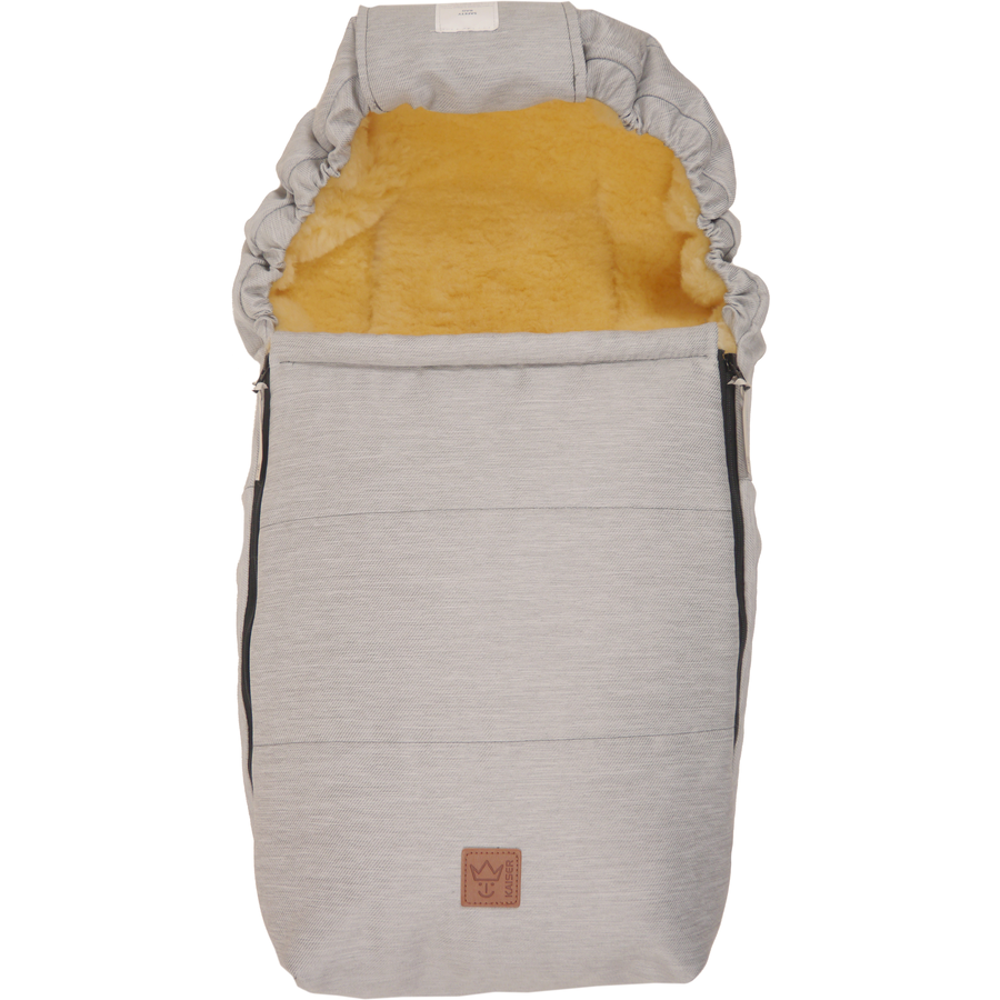 KAISER Winterfußsack Emma denim light grey