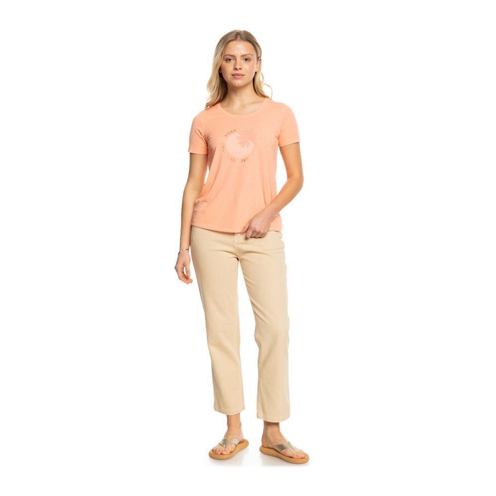 Roxy CHASING THE WAVE - Tee-shirt Femme papaya punch