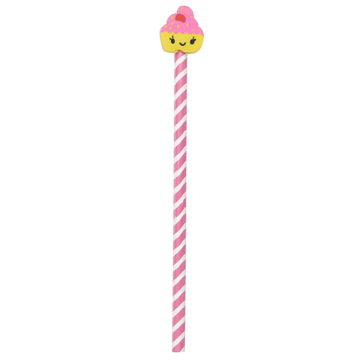 CRAYON PAPIER FUNNY KAWAII AVEC GOMME