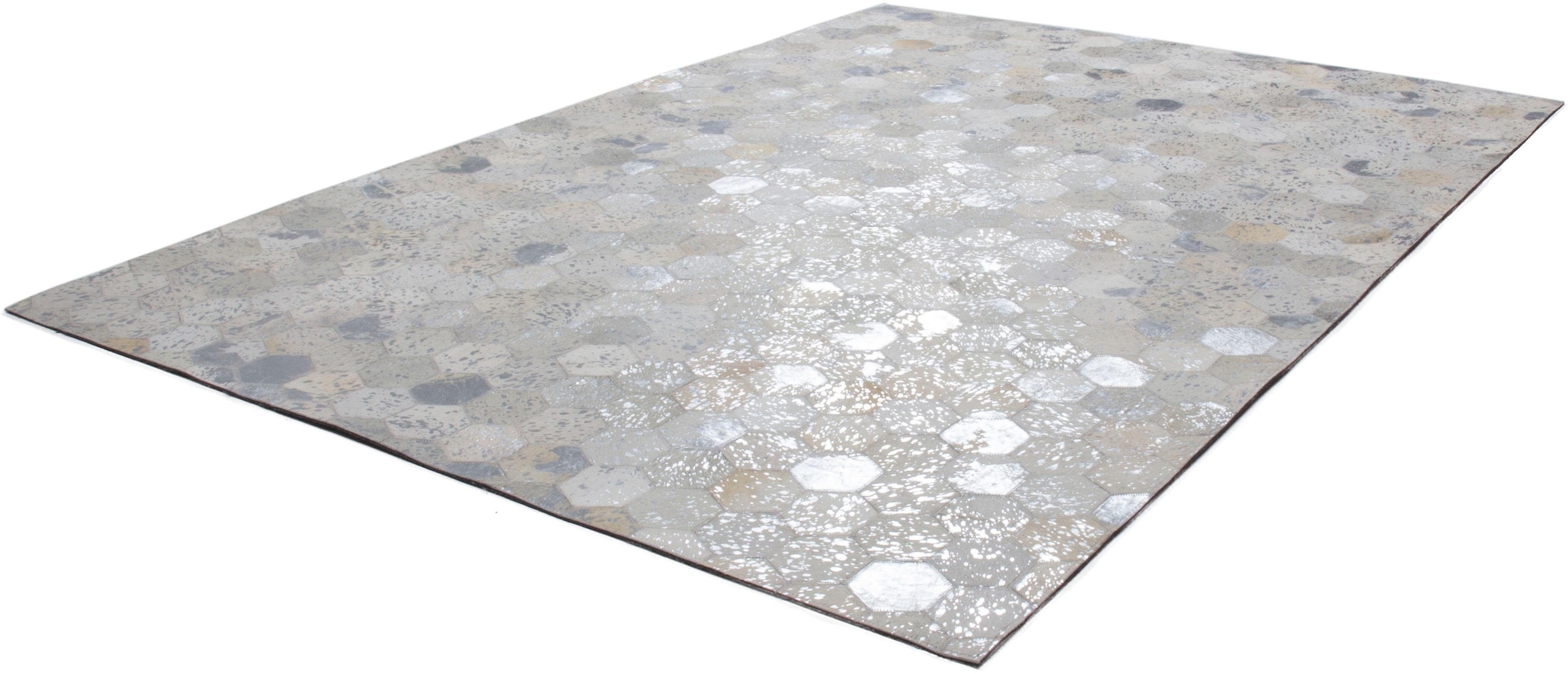 calo-deluxe Fellteppich »Scarllet 210« rechteckig 8 mm Höhe echtes Rinderfell, Wohnzimmer
