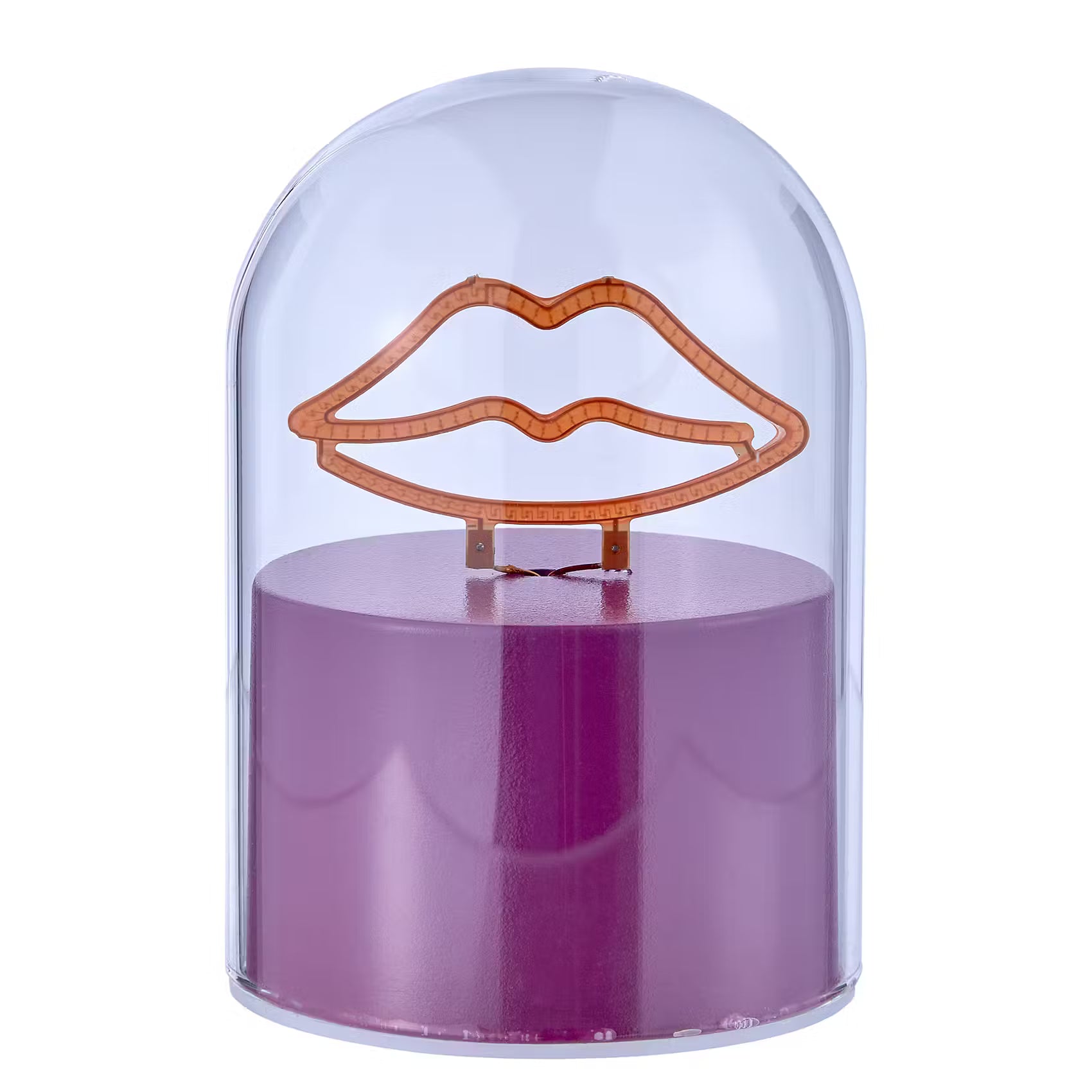 GLOW BALL Neonlicht Lippen