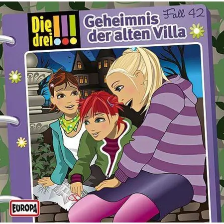 KOSMOS Hörspiel-CD Die drei !!! 42 Geheimnis der alten Villa