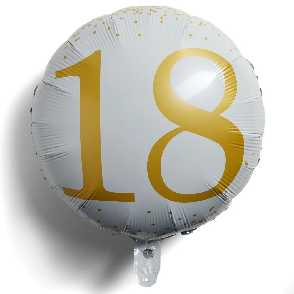 Ballon alu 18 ans Ø46cm