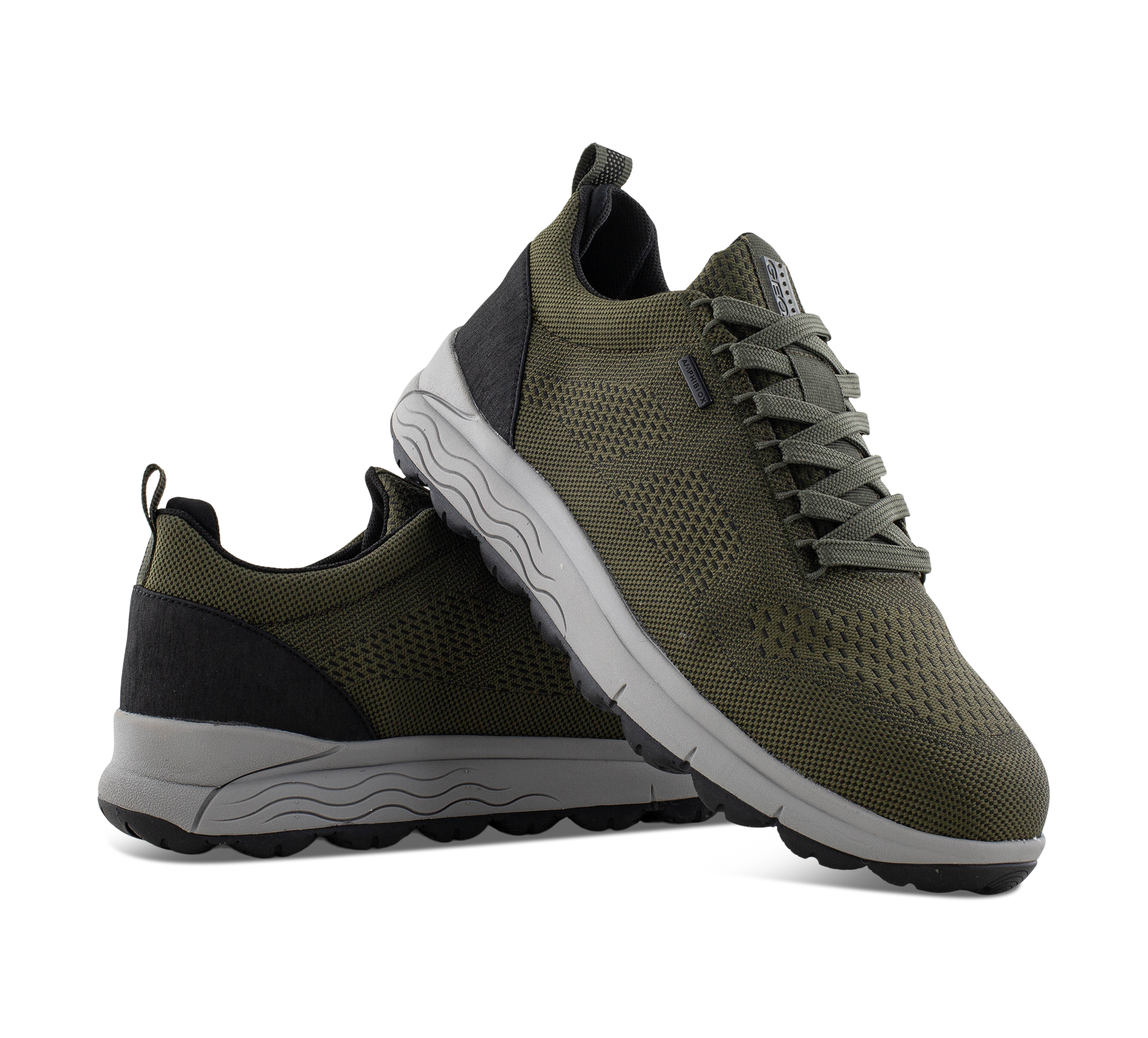 Geox Spherica - Sneaker low grün