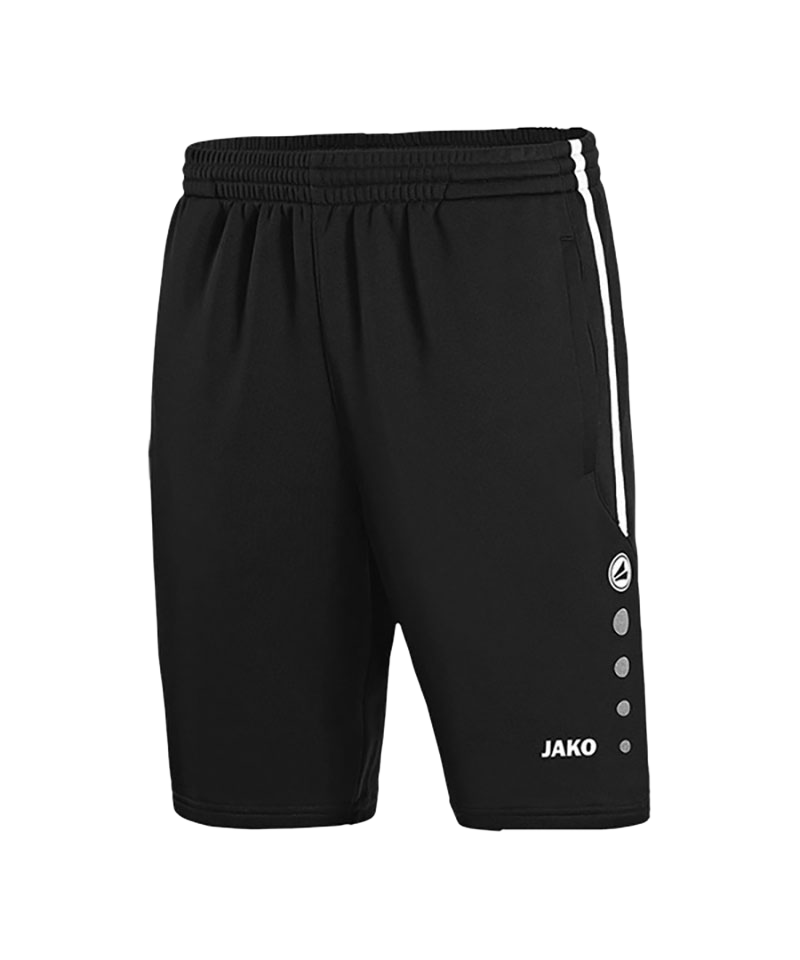 JAKO Active Trainingsshort Schwarz Weiss F08