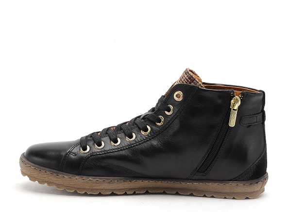 Pikolinos boots bottine plates femme 901 7312 noir