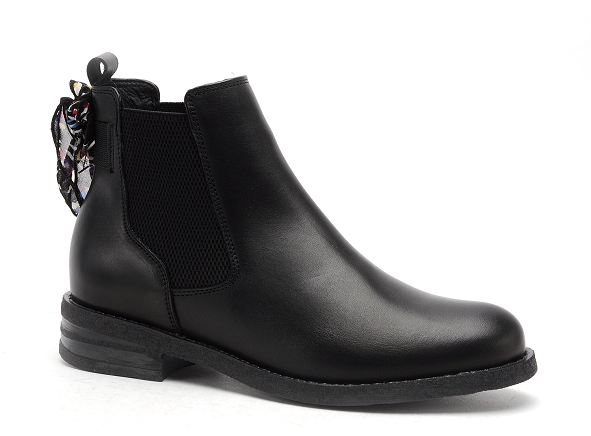 Goodstep boots bottine plates femme rio 2501 4500 noir