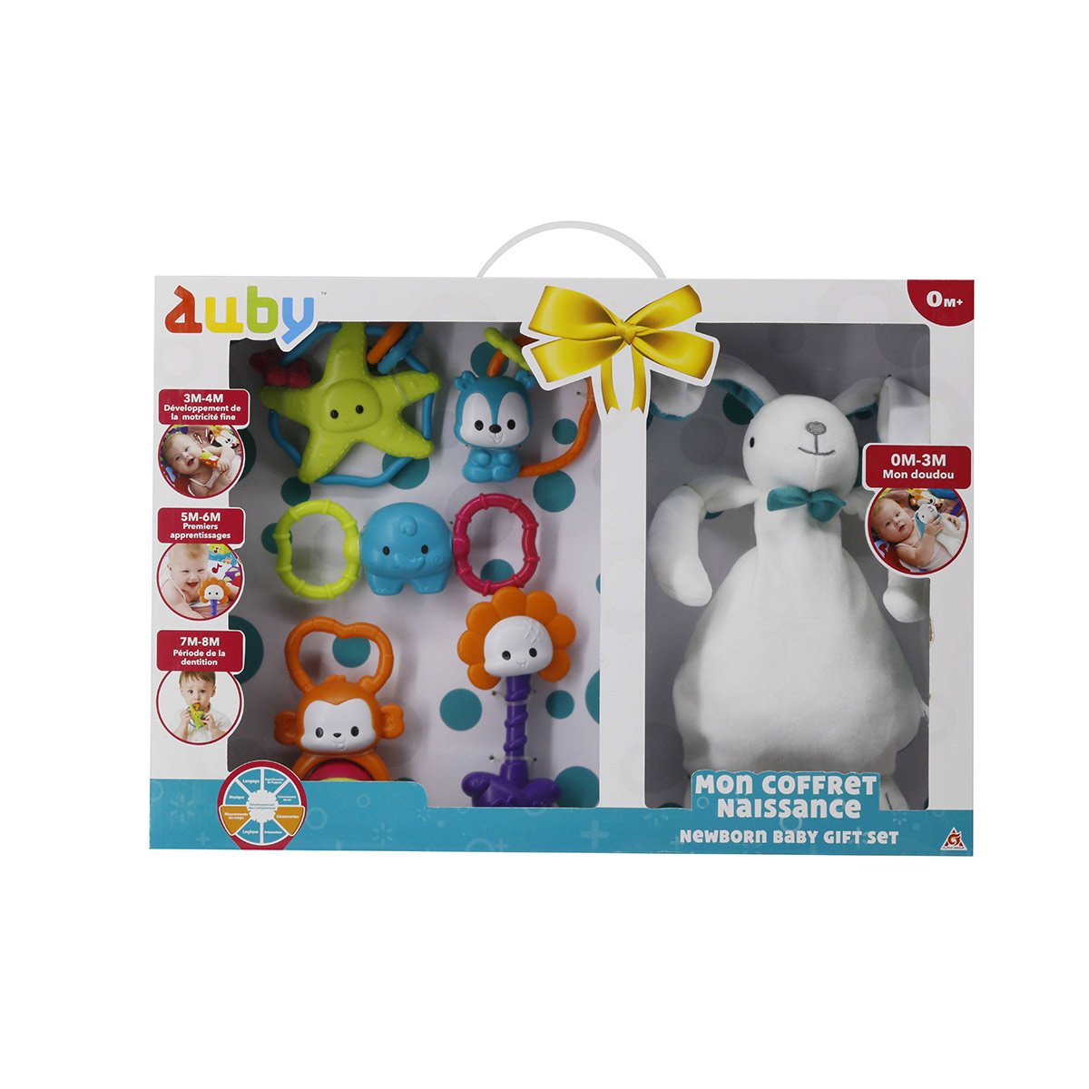 Mon coffret naissance avec peluche lapin