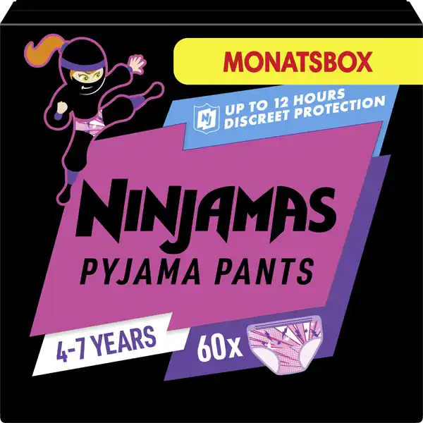 Pyjama Pants für Mädchen 4-7 Jahre, Monatsbox