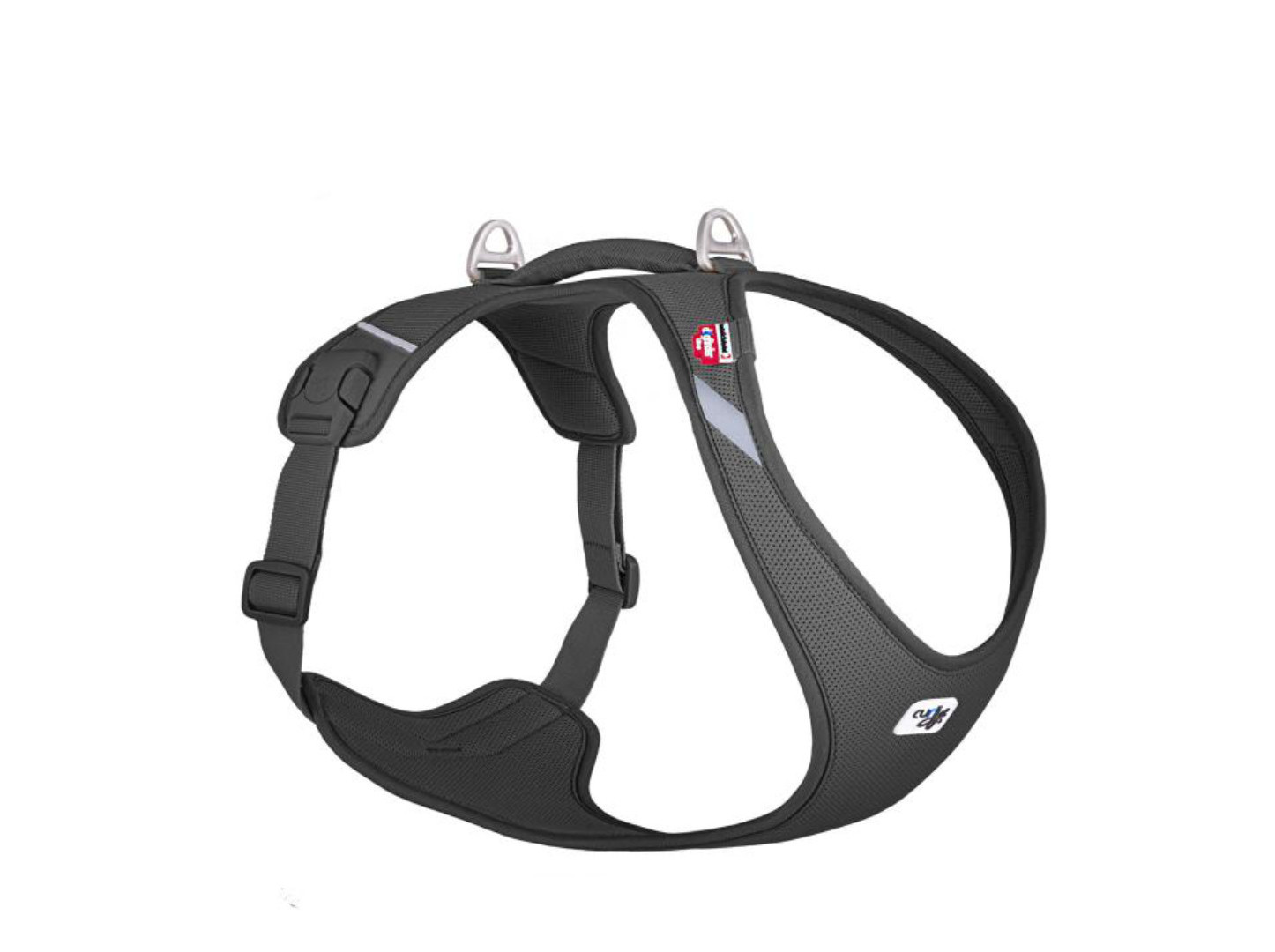 PEITORAL PARA CÃO CURLI NEW BELKA PRETO TAMANHO 2XL