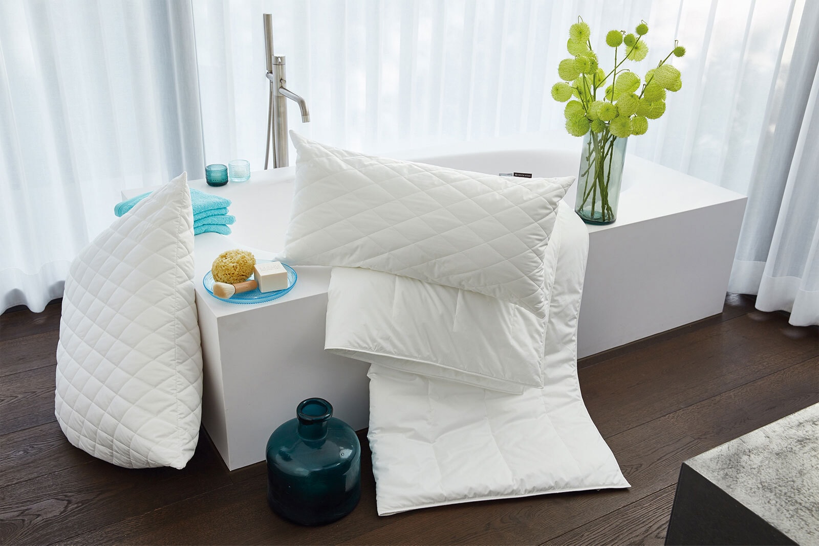 CENTA-STAR Duo-Bettdecke FAMOS 135 x 200 cm 320/320 g