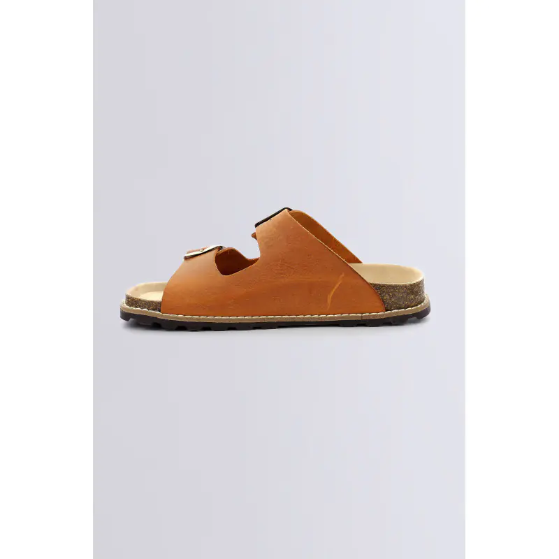 Kick elba Orange MULES Cuir Femme