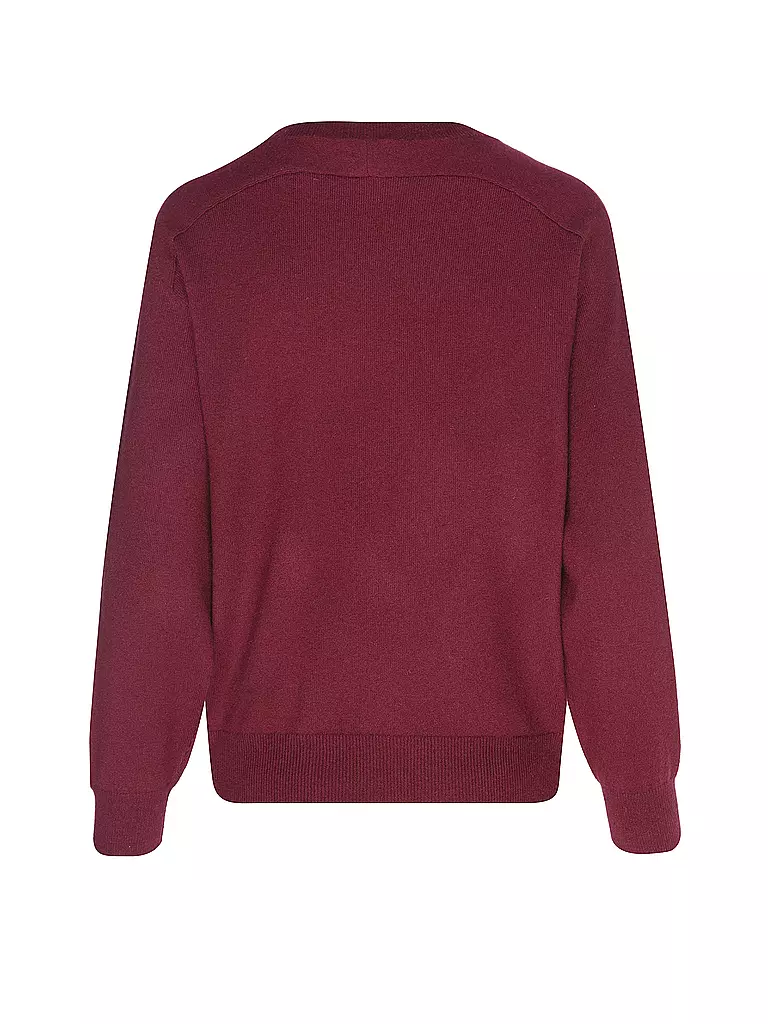 KATESTORM Kaschmirpullover  dunkelrot