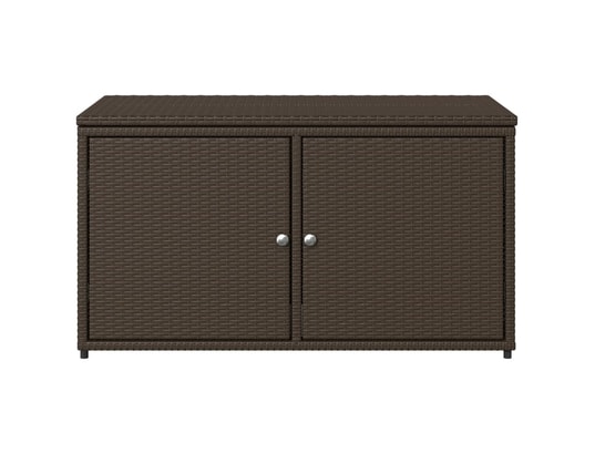 VIDAXL - Armoire de jardin Armoire de rangement jardin marron 110x55x60,5cm résine tres...