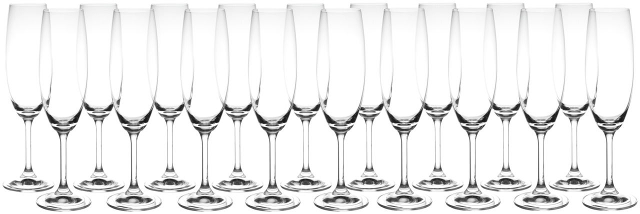 Novel Sektglas-Set 18-tlg.