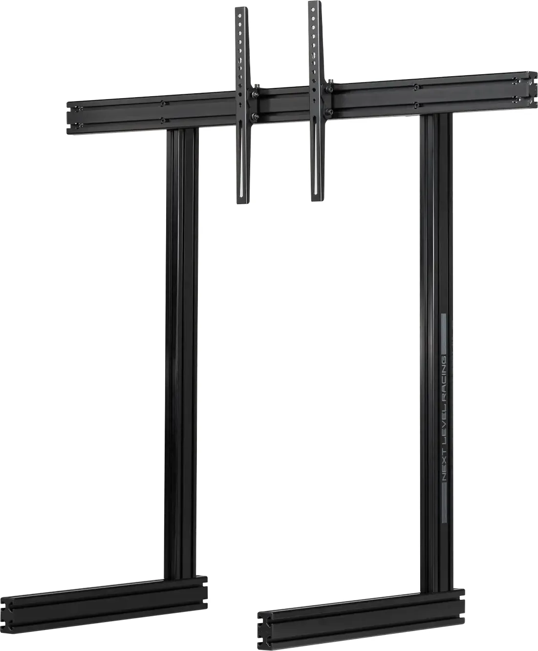 Next Level Racing Elite Free Standing Single Monitor Stand Black Edition Supports TV