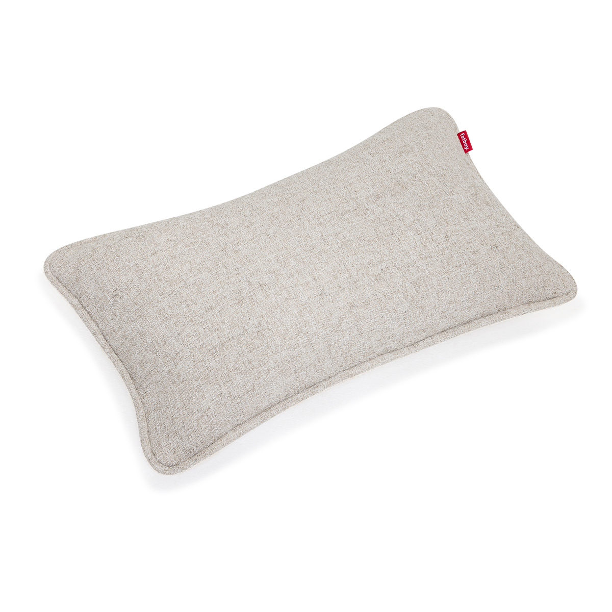 Sierkussen Puff 65x38 cm boucle beige