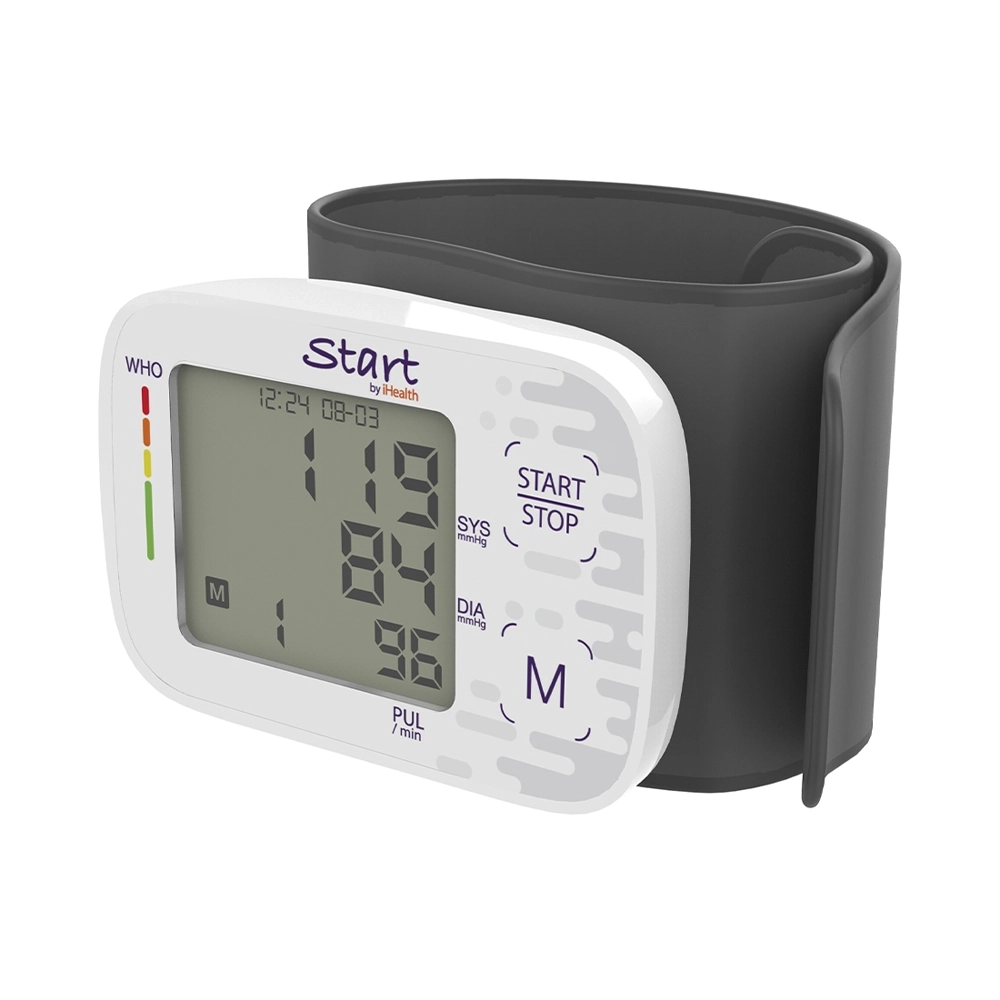 Start by iHealth BPw Blutdruckmessgerät für das Handgelenk
