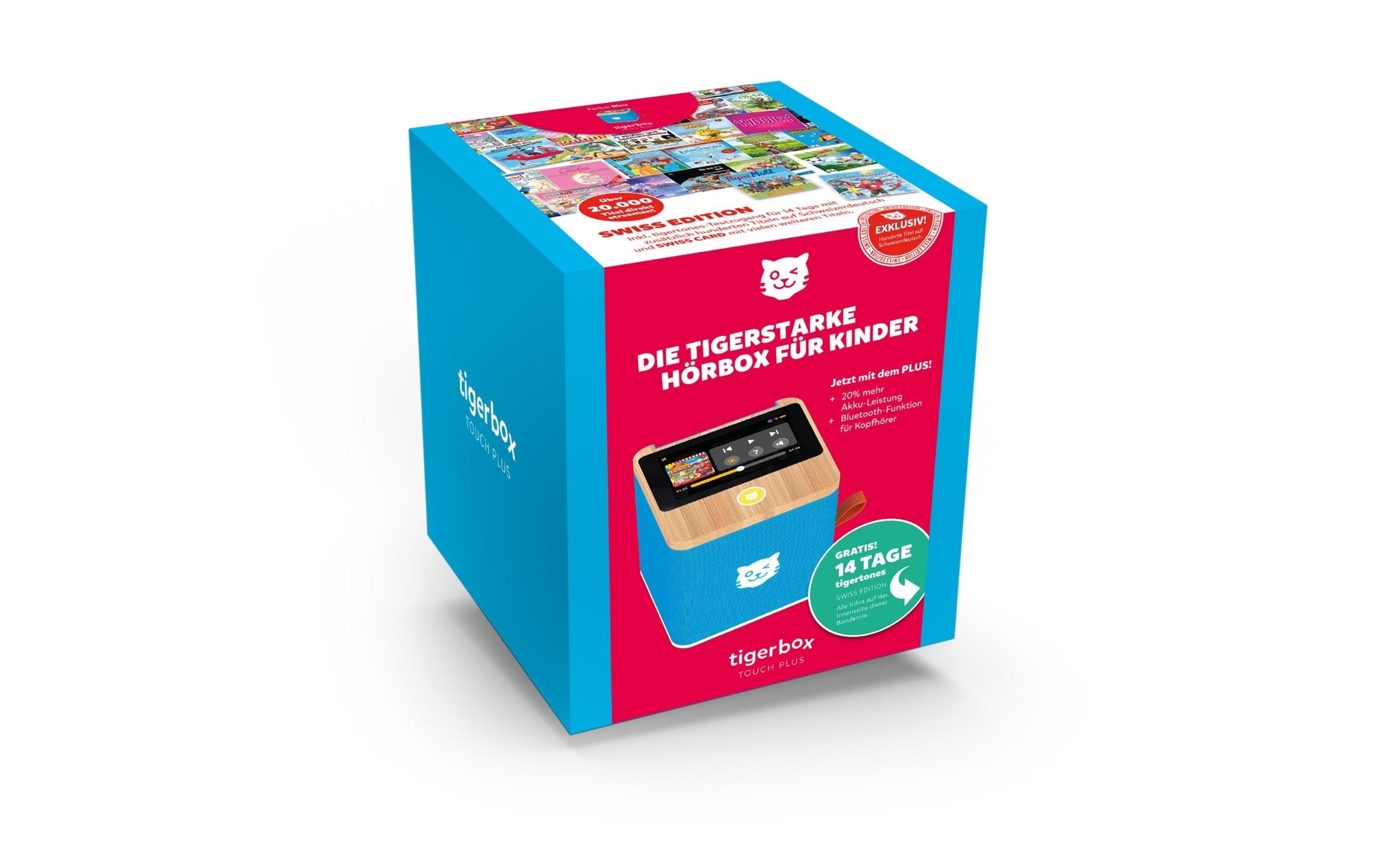 TigerMedia Lautsprecher »Touch Plus Swiss Edition Blau« ( )