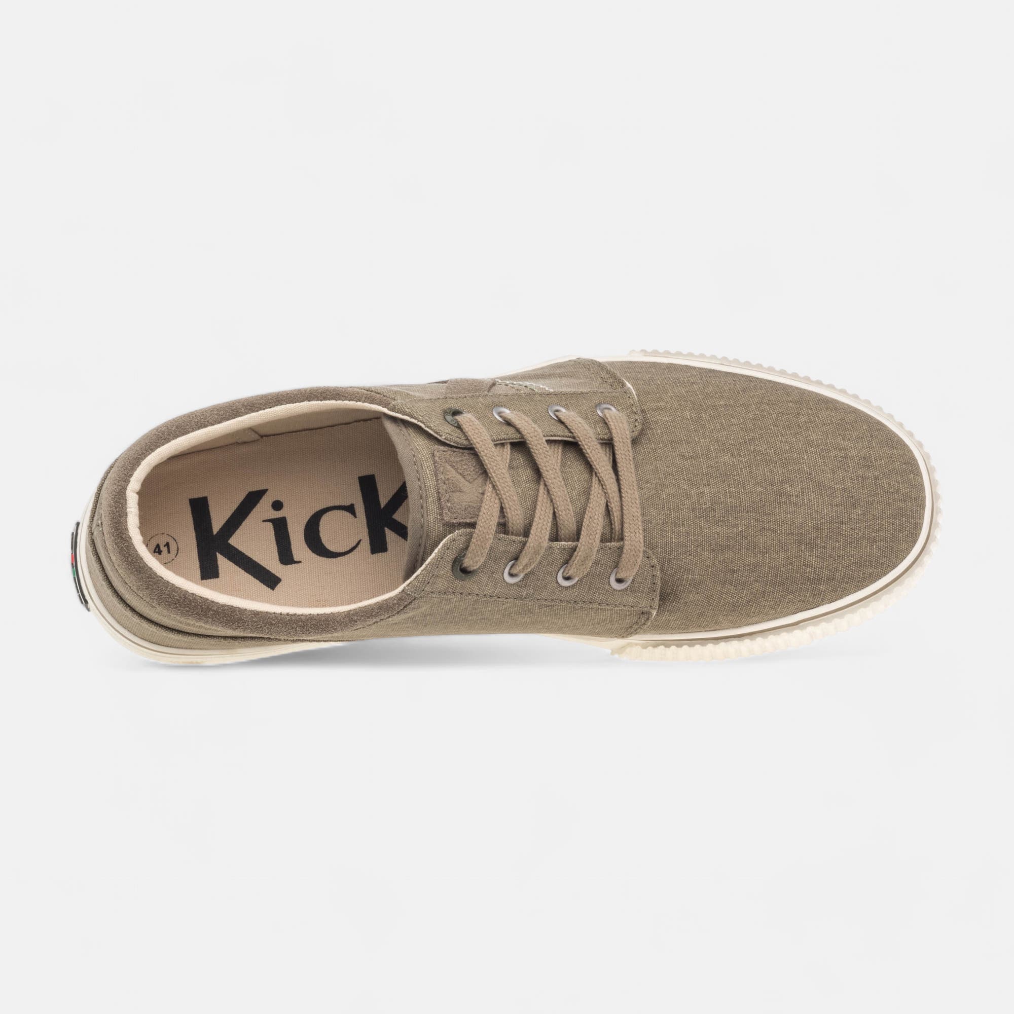 Chaussures en toile Homme kaki