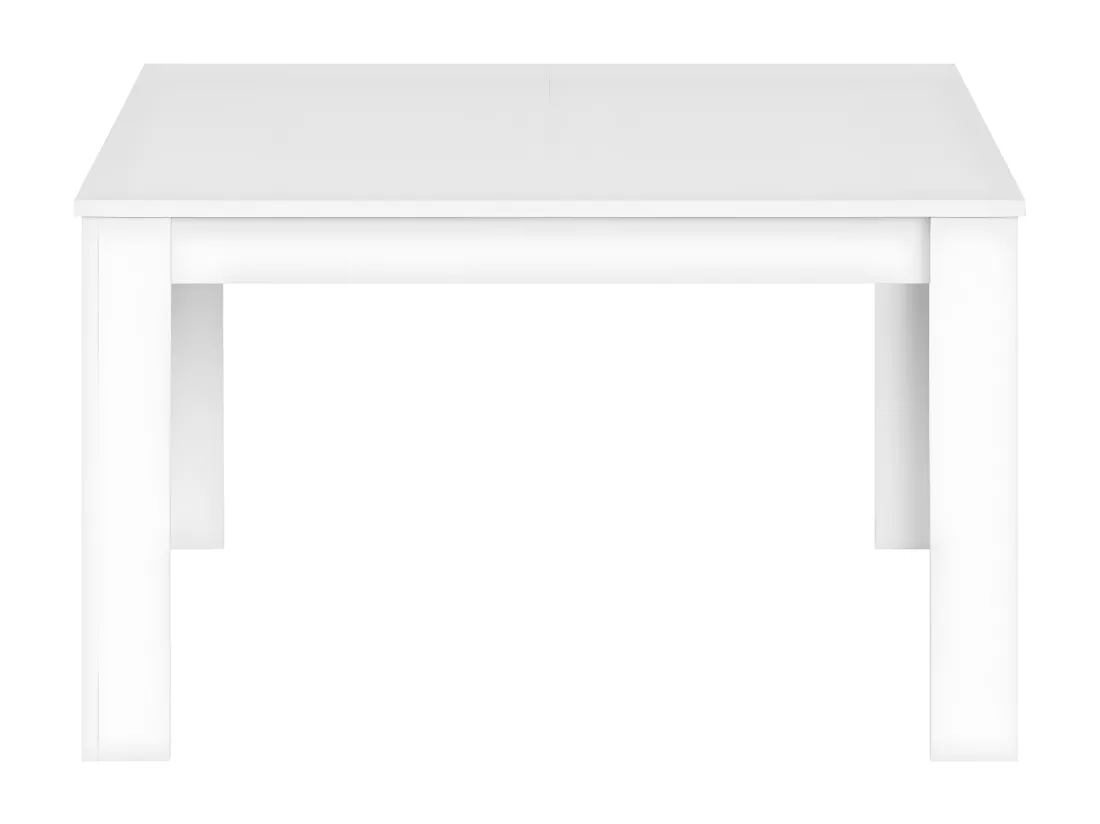 Table extensible Dalice, Console extensible pour salle à manger, Table de cuisine ouvrant avec rallonge, 140/190x90h78 cm, Blanc
