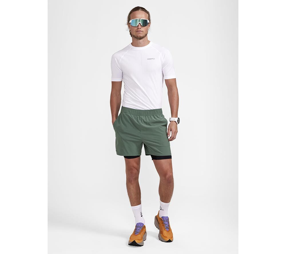 Craft ADV Cool Intensity SS Ondershirt Korte Mouwen Wit Heren