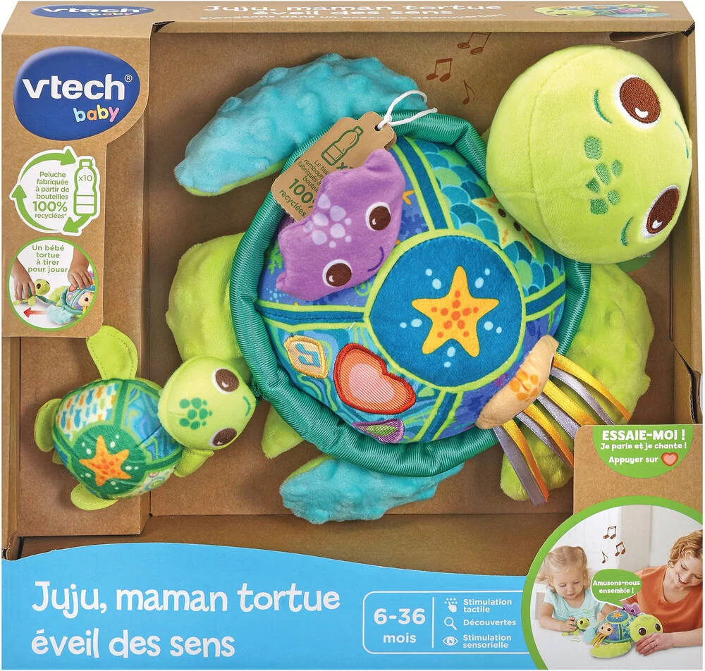 JUJU MAMAN TORTUE ÉVEIL DES SENS