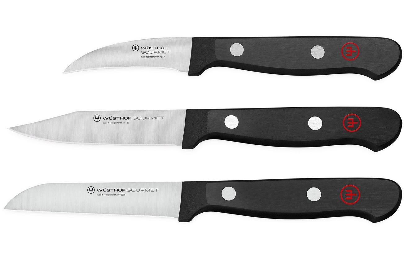Wüsthof Gourmet 3-delige groentemesset, 1125060310