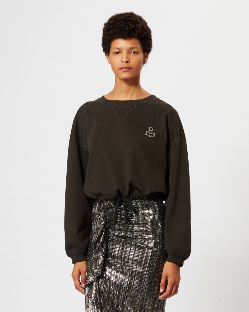 SWEATSHIRT COURT À LOGO MARGO