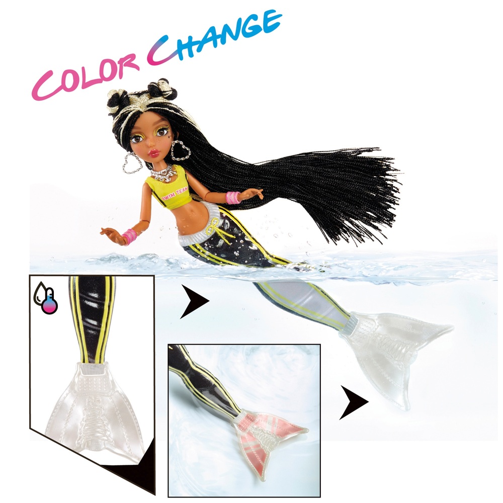 Mermaze Mermaidz Farbwechsel-Modepuppe Jordie