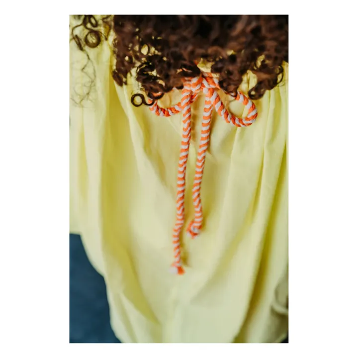 Bonnie & The Gang Robe Dottie Coton Bio | Jaune