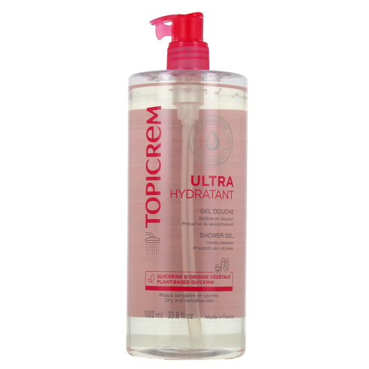 Gel Douche Ultra Hydratant Topicrem - 1 Litre