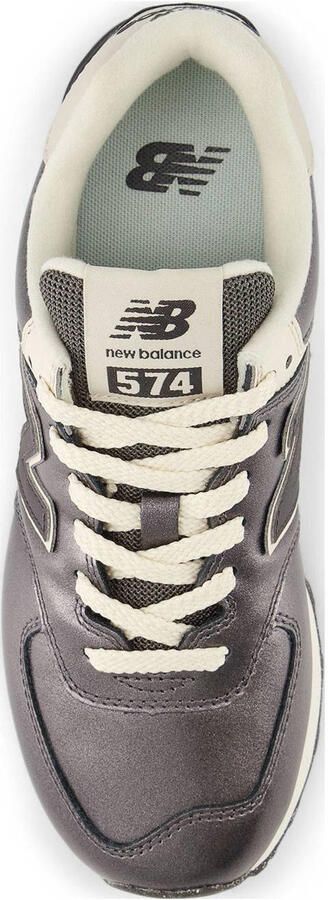 New Balance 574 sneakers grijs metallic