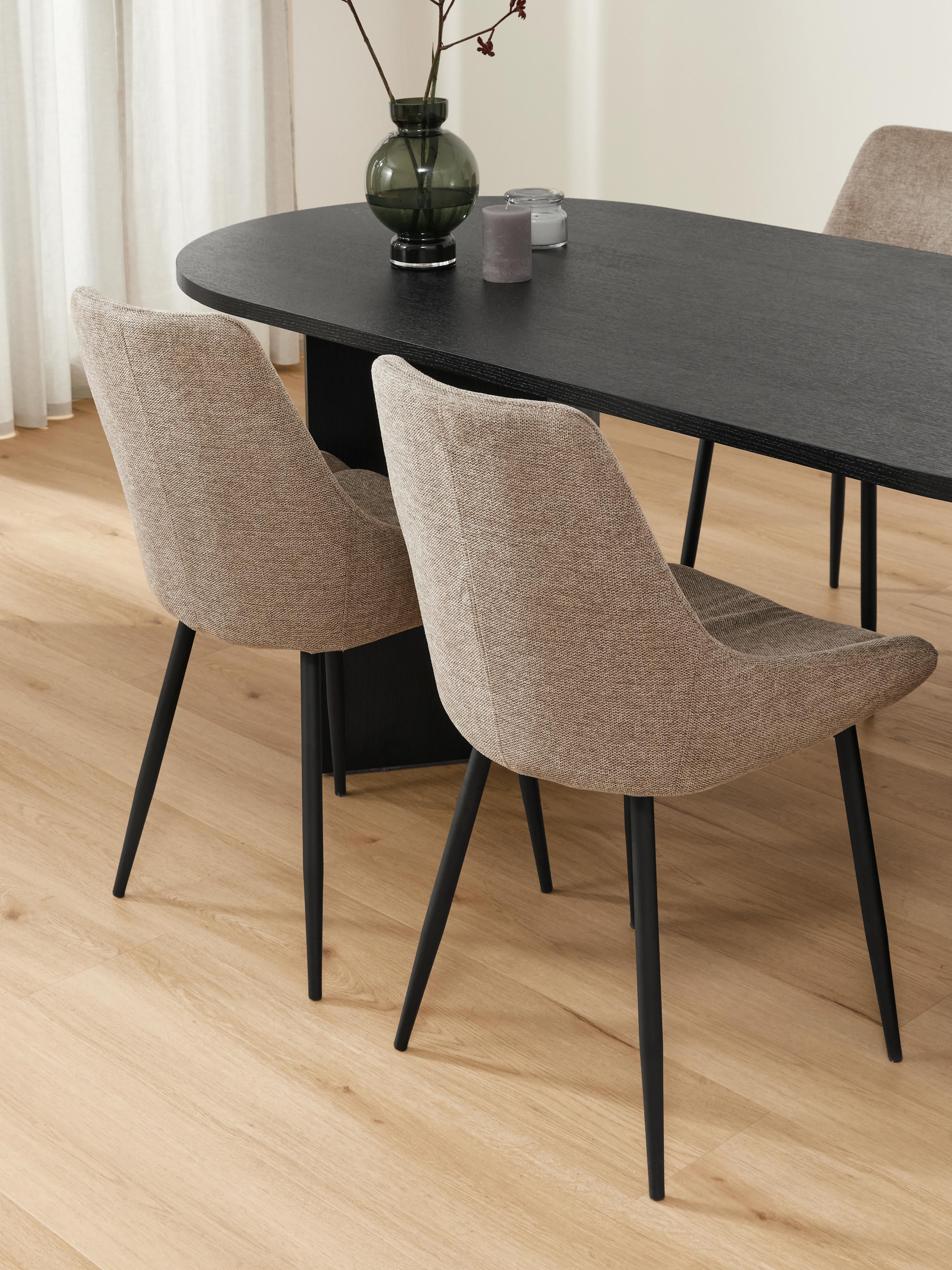 Gestoffeerde stoelen Sierra, 2-delig