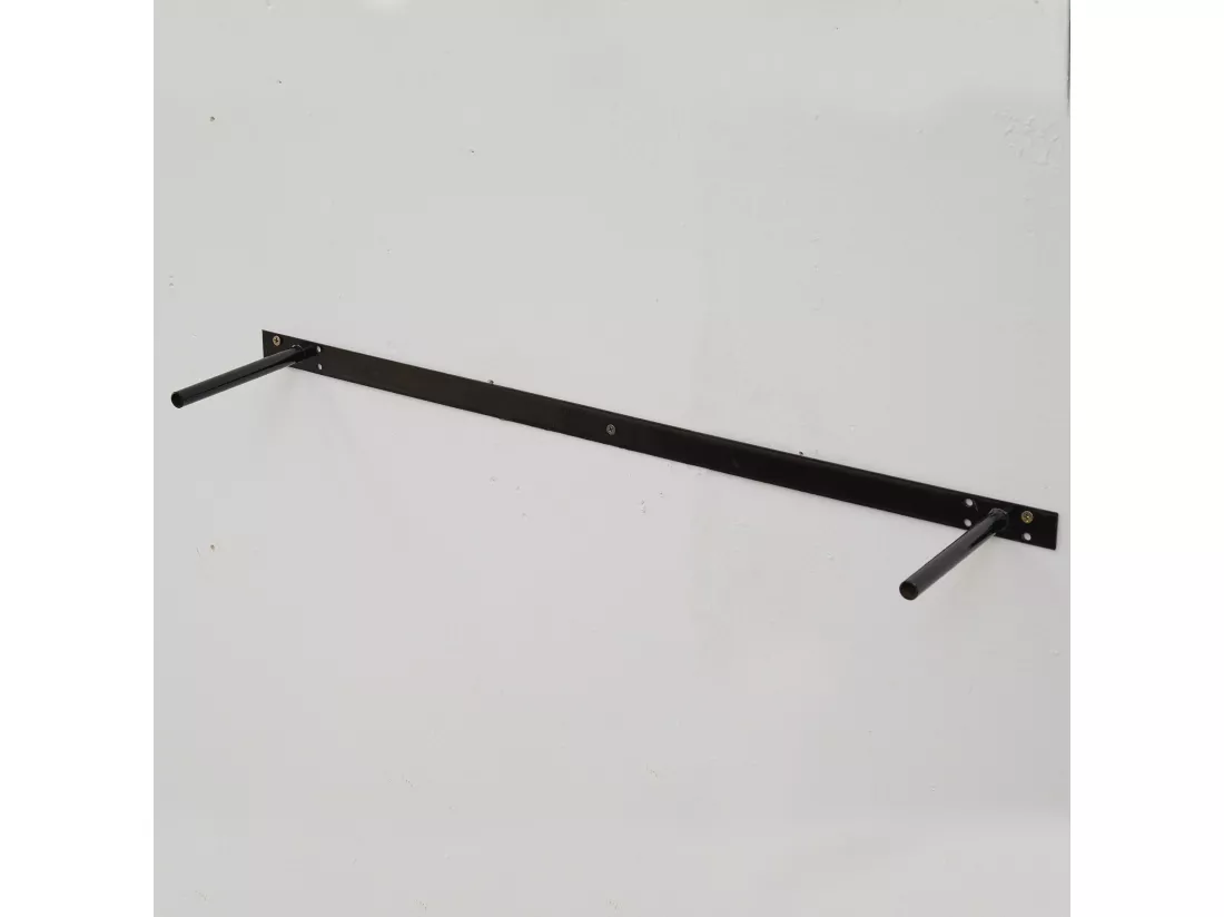 Set De 2 Etagères Bois Modernes Marron Foncé 3,8x100x25