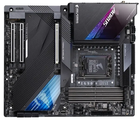 [OUTLET] - Gigabyte Z690 AORUS MASTER, Intel, LGA 1700, Intel® Core™ i5, Intel® Core™ i7, Intel® Core™ i9, LGA 1700, DDR5-SDRAM, 128 GB