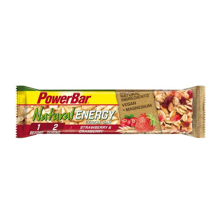 Powerbar Natural Energy Cereal Riegel Erdbeer-Cranberry, 40 g