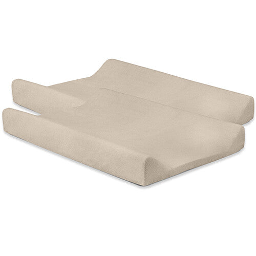 Jollein hoezen verschoonkussen badstof 70x50 cm - nougat - 2st