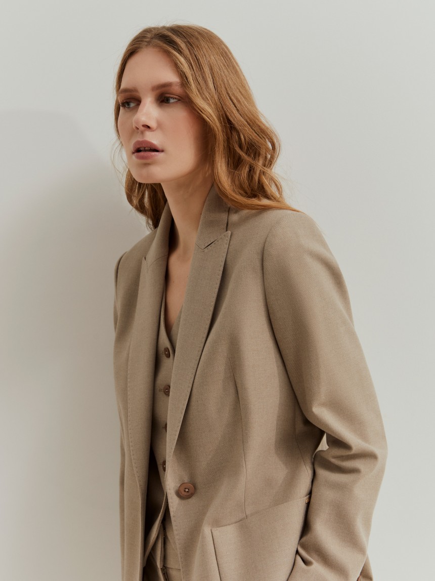 Blazer clássico regular fit