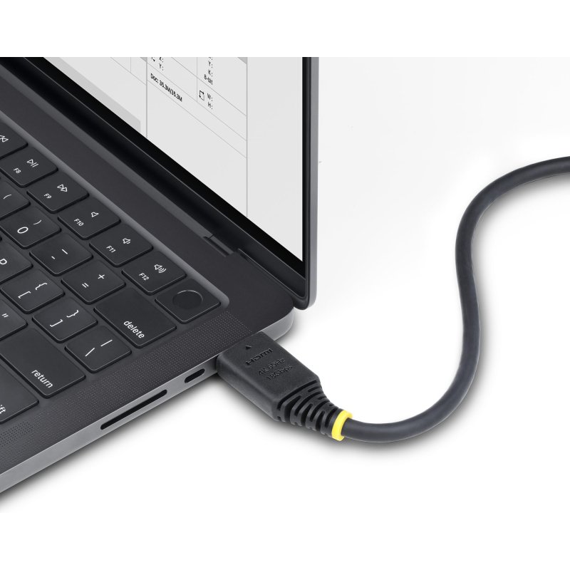 StarTech.com Câble HDMI Haut Débit de 5m Certifié Premium, 4K 60Hz/1440p 144Hz, HDR10/HDCP 2.2/ARC, 18Gbps, Cordon HDMI 2.0 UHD pour TV/Moniteur/Affichage, Gaine TPE